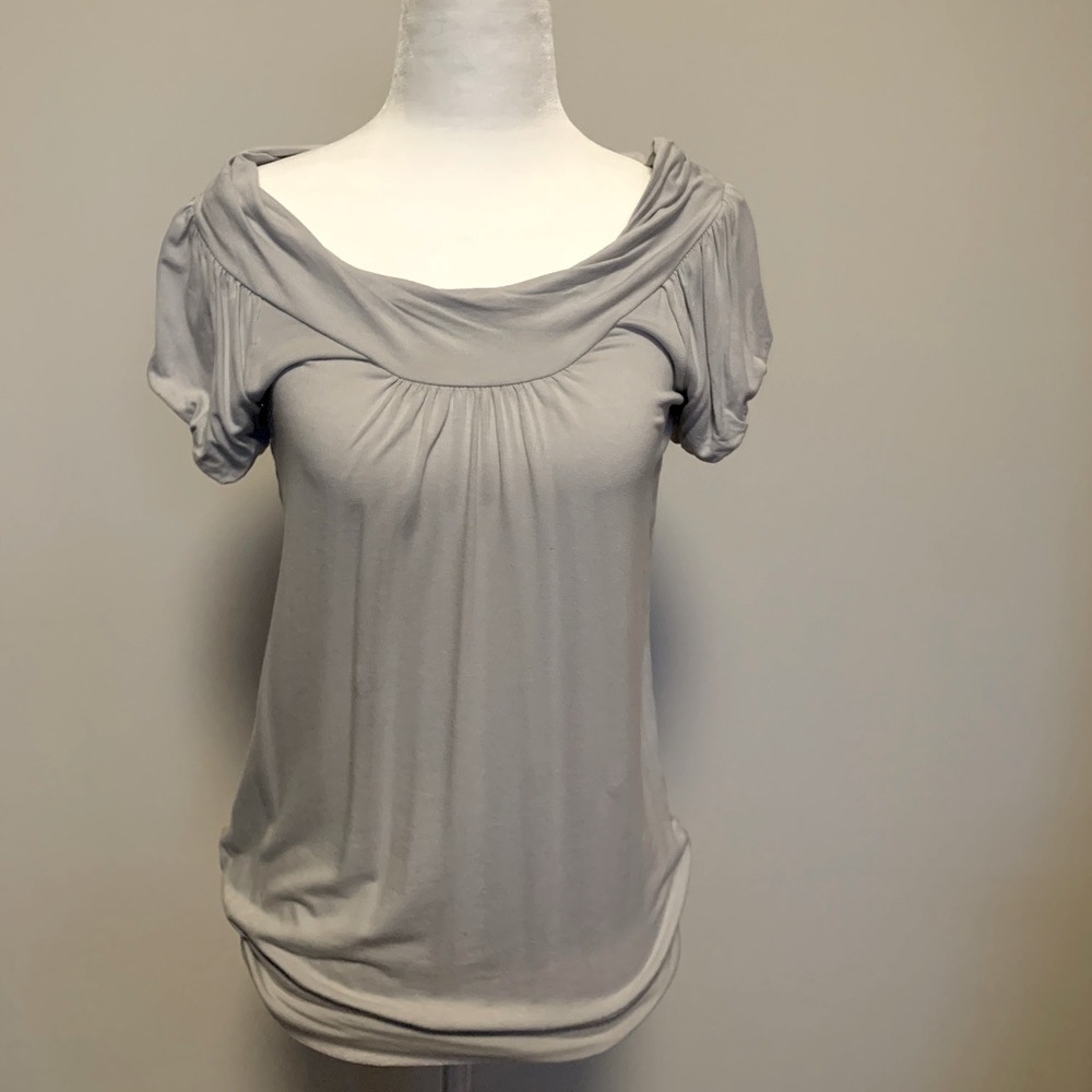 BCBG Gray Top